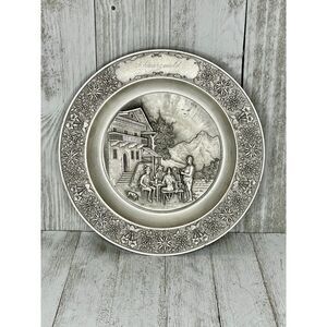 Zinn-Becker Decorative Pewter Plate Schwarzwald The Black Forest